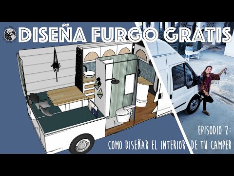 , title : 'DISEÑAR INTERIOR FURGONETA CAMPER GRATIS tutorial sketchup camper