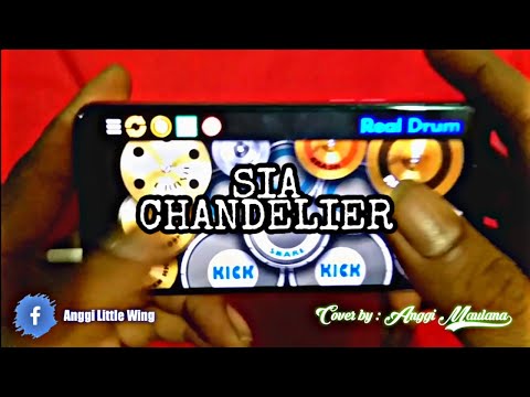 SIA - Chandelier # REAL DRUM (Cover by Anggi Maulana)