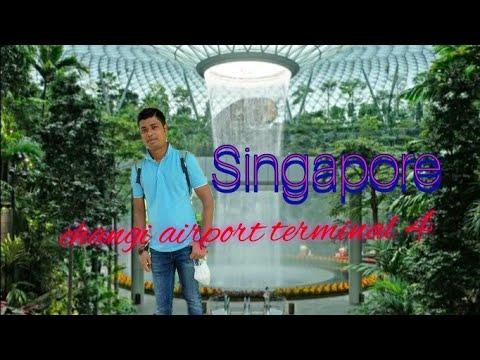 Inside singapore Best changi Airport,s  New $1.3 Billion Lifestyle terminal 4