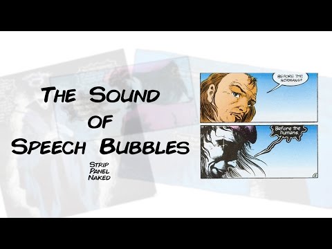 The Sound of Speech Bubbles | Sandman (1989) | Strip Panel Naked