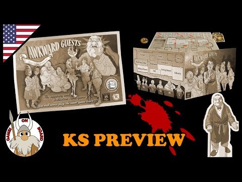 Awkward Guests | Kickstarter Preview (ENGLISH) | Board Game | Games On Board