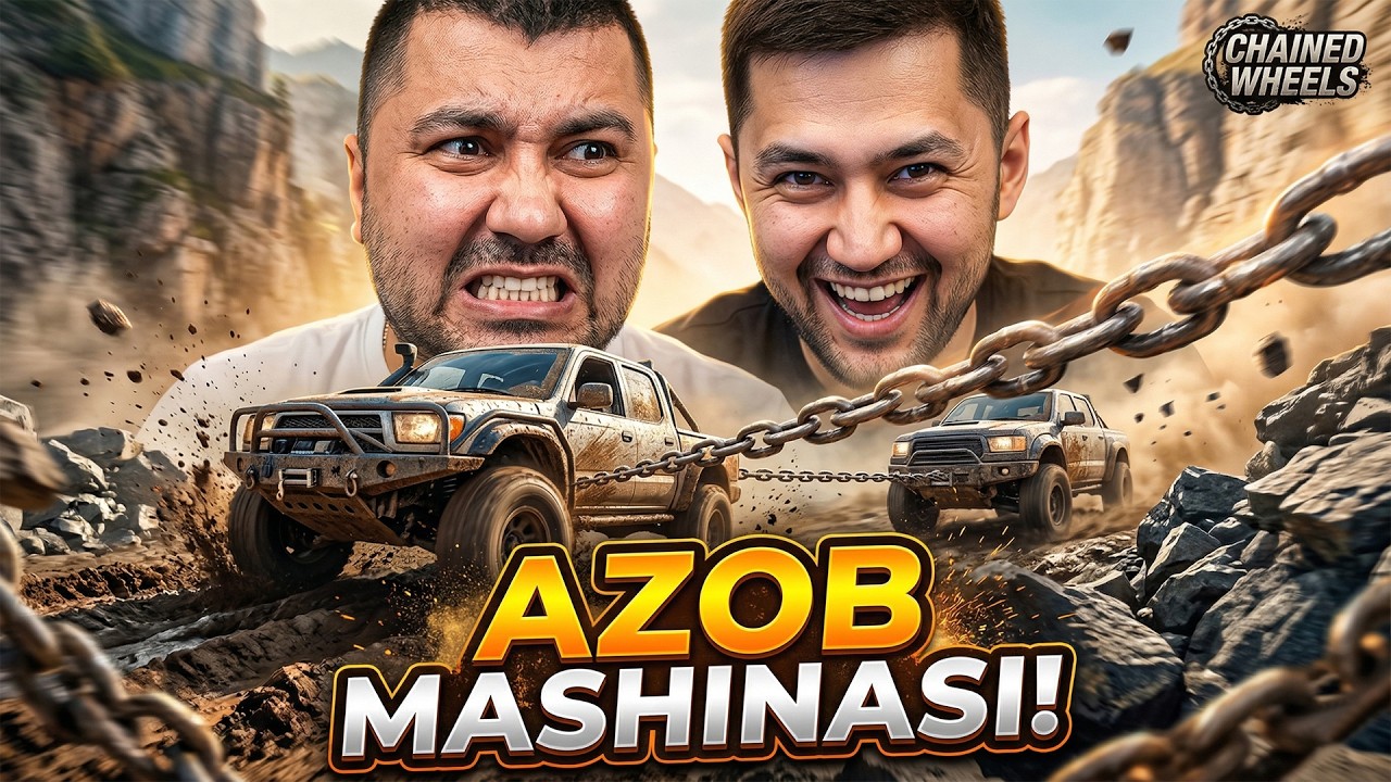 🚗AZOB MASHINASI! – CHAINED WHEELS #1