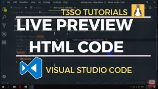 Live preview HTML code in browser with Visual Studio Code