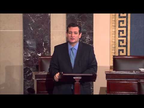Sen. Ted Cruz Speaks Against David Barron's Nomination to the First Circuit U.S. Court of Appeals