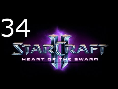 ➜ Starcraft 2 - Heart of the Swarm Walkthrough - Part 34: Planetfall 1/2 [Brutal]