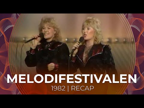 Melodifestivalen 1982 (Sweden) | RECAP