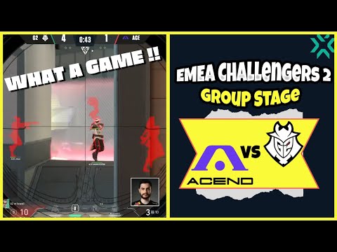 Nukkye is on fire!! G2 Esports vs Acend - HIGHLIGHTS | Champions Tour Stage 2: EMEA Challengers