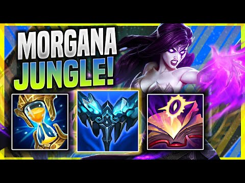 MORGANA JUNGLE WITH NEW BUFFS ON CLEAR SPEED! - Challenger Plays Morgana JUNGLE vs Nocturne! |