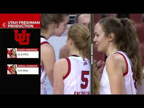 2022/03/18 - #10 Arkansas vs #7 Utah - First Round NCAA Women's Basketball Tournament -