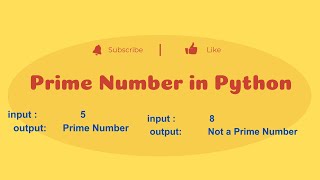 Prime Number  | Python @python-nerd