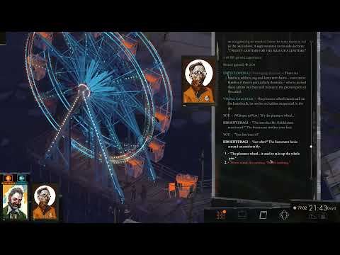 Disco Elysium - Jamais Vu update - "Wheel of Pleasure and Light" achievement