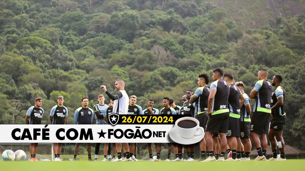 LIVE CAFÉ COM FOGÃONET | Artur Jorge lidará com gestão de minutos no Botafogo durante mês das copas