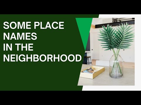 Place Names in Turkish