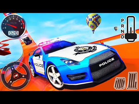 Police Car Stunts Racing - Impossible Ramp Simulator - (2021) New GamePlay