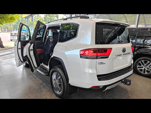 NEW 2023 Toyota Land Cruiser GR Sport 3.5L Twin Turbo - White Color