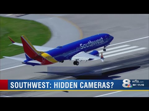 Southwest Airlines flight attendant accuses two pilots of live-streaming video from airplane bathroo Video