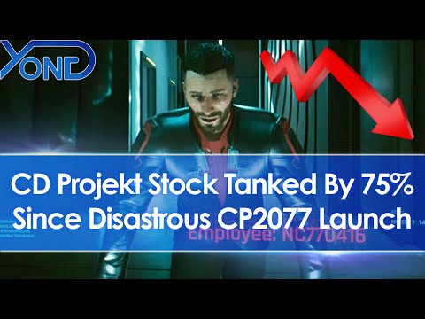CD Projekt Stock Has Tanked By 75% Since Disastrous Cyberpunk 2077 Launch