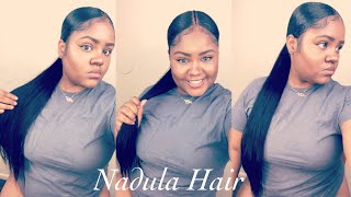Spice Up Your Sleek Ponytail + Laid Edges ft. Nadula Hair