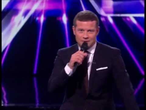 Dermot O'leary Dancing on The X Factor 2012 thirdlive show
