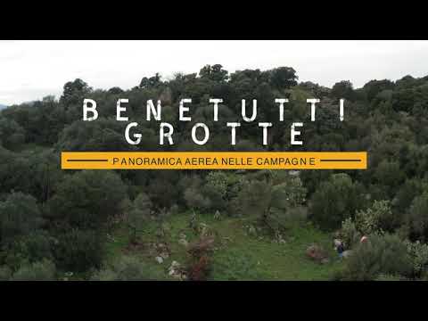 Benetutti riprese aeree grotte naturali