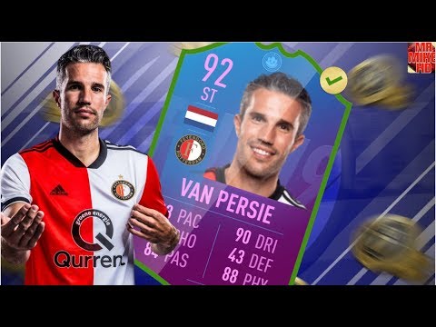 FIFA19|OMG!NEW END OF AN ERA (92) ROBIN VAN PERSIE SBC REVIEW😍💯! IS HE WORTH IT?