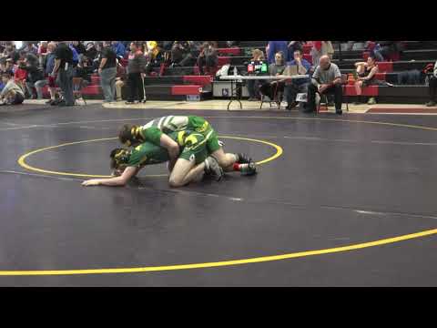 126lbs   Deven Pekosz   Taconic vs  Ben Cleland   Southwick   1 26 19