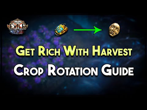 Make Tons of Divines with Harvest Using Crop Rotation! - Mercenary League [PoE 1 3.26]