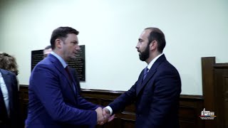 The Meeting of the Ministers of Foreign Affairs of Armenia and North Macedonia