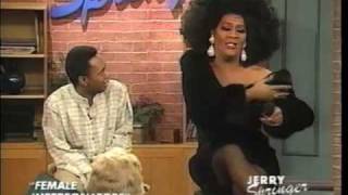 April Summers as Patti Labelle on Jerry Springer