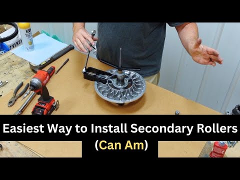 Can Am Secondary Roller Install (3 Roller) w/ Hunterworks Tool