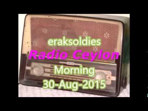 Radio Ceylon 30-08-2015~Sunday Morning~01 Film Sangeet
