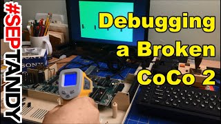 A Broken Color Computer 2: What's Wrong With It? - #SepTandy