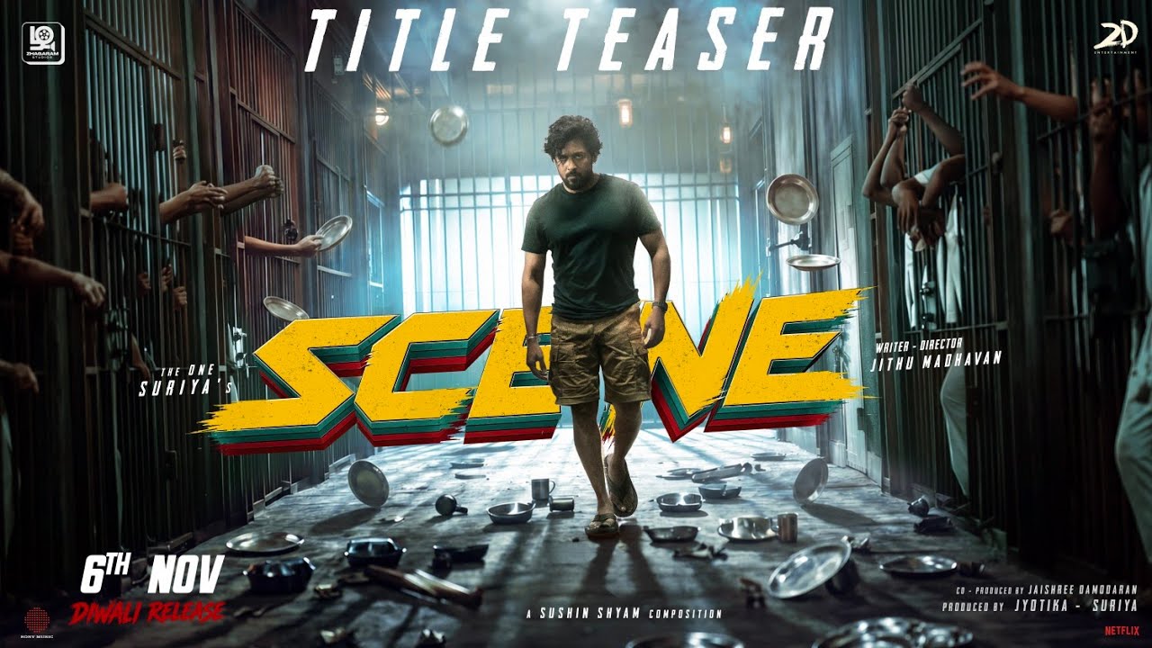 SCENE Title Teaser | Suriya | Nazriya Nazim | Naslen | Sushin Shyam | Jithu Madhavan