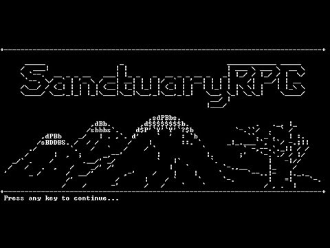 SanctuaryRPG - (Classic Text Adventure Game)