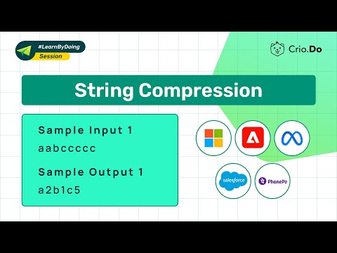 String Compression Java Master Dsa Interview Questions