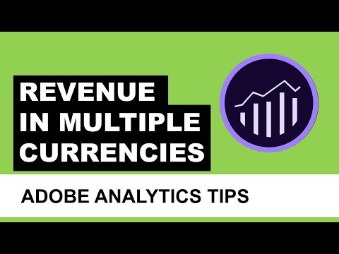 Revenue in Multiple Currencies in Analysis Workspace. Adobe Analytics Tips & Tricks 2018 Video