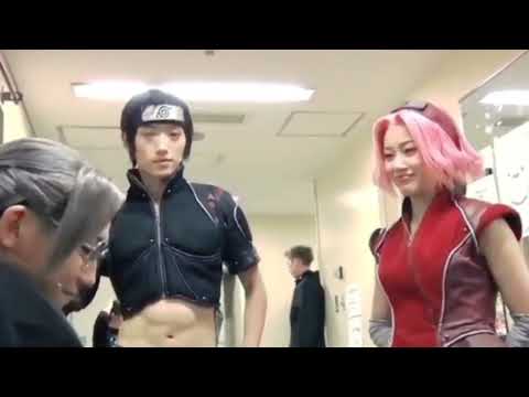 舞台NARUTO LIVE SPECTACLE 2019 (Sasuke being Jealous to Sakura)  #sakura #sasuke #naruto #sasusaku