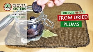 How to dry plums