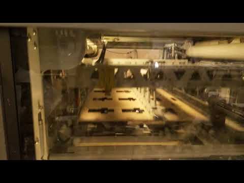 Bobst 106 PER ExpertCut running at 9000.