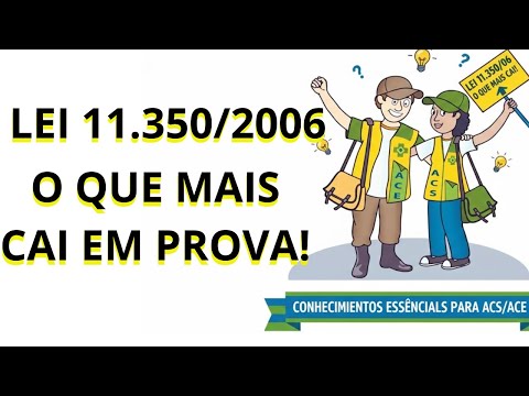 LEI 11.350: O que as bancas MAIS COBRAM e você não pode errar! 🚨