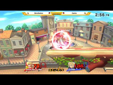AGON N2 - Bernihetero (Rosalina) Vs. Castro (Cloud, Ness) - Winners Round 2 - Smash 4 Singles