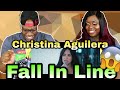 Christina Aguilera - Fall In Line ft. Demi Lovato | Couple Reacts Christina Aguilera - Fall In Line ft. Demi Lovato | Couple Reacts
