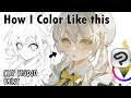 How I Color Like This Clip Studio Paint Tutorial