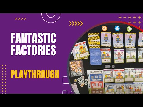 Fantastic Factories Solo Playthrough  | DaniCha