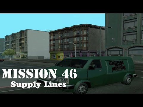 GTA San Andreas Walkthrough - Mission 46 - Supply Lines