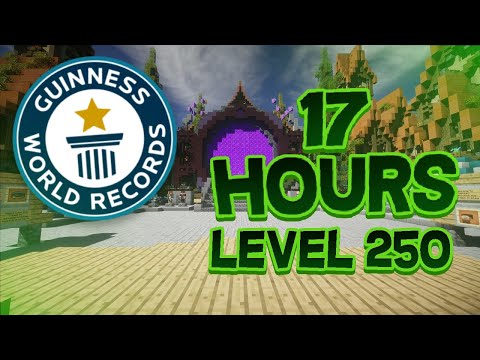 Setting the World Record for Fastest Level 250 on Hypixel