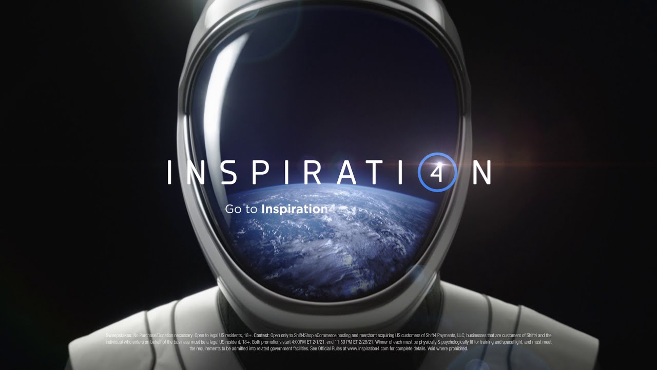 Super Bowl Ad: Join The First All-Civilian Space Mission | Inspiration4 - YouTube