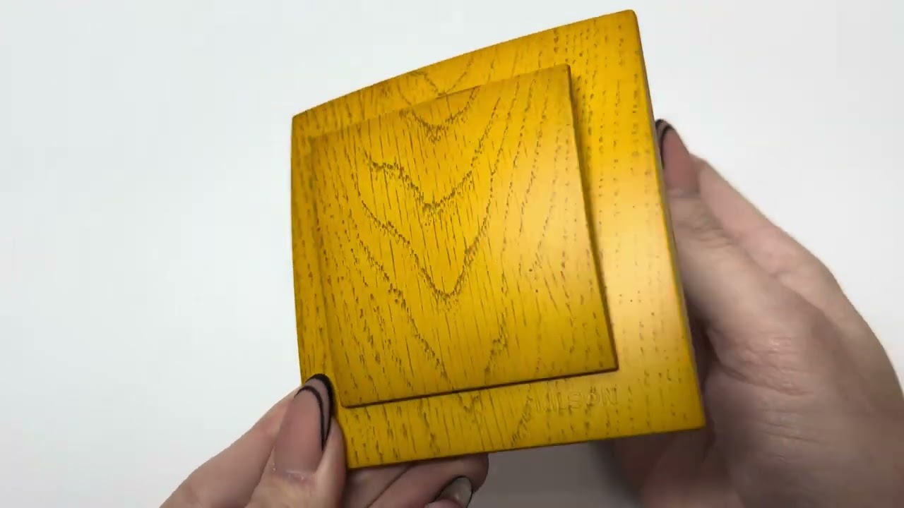 Выключатель одинарный NILSON Touran дуб 24251001