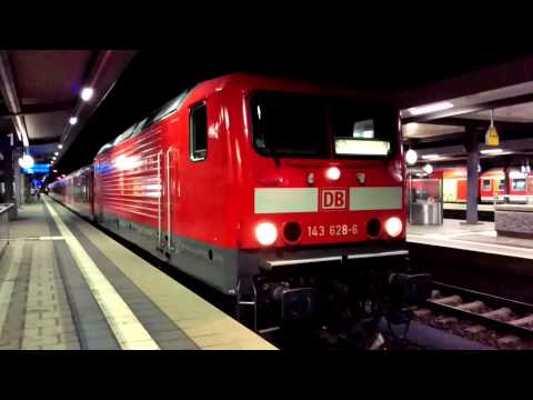 143 628 mit Bx-S-Bahnwägen als S2 nach Roth.