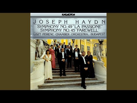 Symphony No. 45 in F sharp minor "Farewell": I. Allegro assai